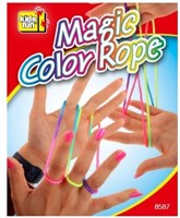 Corda arcobaleno per dita gioco di abilità giocattolo colorato-3
