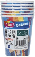 Folat bicchieri K3 carta 250ml 6 pezzi festa di compleanno bambini