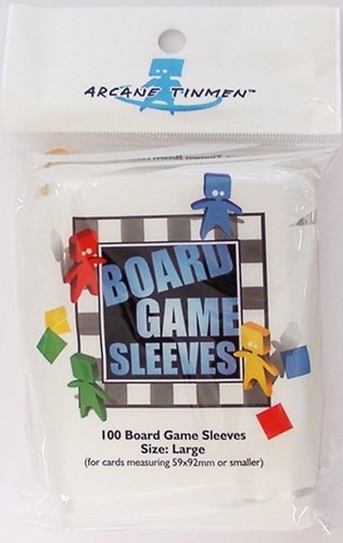 Asmodee bustine per giochi da tavolo - carte grandi 59x92mm - 100 pezzi-2