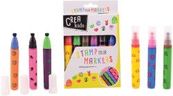 6 pennarelli per timbri Crea Kids 28310