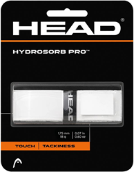 Head grip tennis Hydrosorb Pro bianco - impugnatura di ricambio comfort