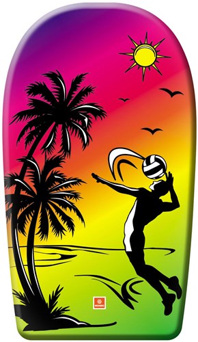 Mondo bodyboard spiaggia 84cm - tavola da surf colorata per bambini