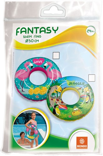 Mondo Ciambella Fantasy - Salvagente gonfiabile per bambini e adulti, 50cm