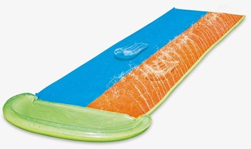 Summer Waves scivolo d’acqua racer 2 persone 549 cm divertimento in giardino