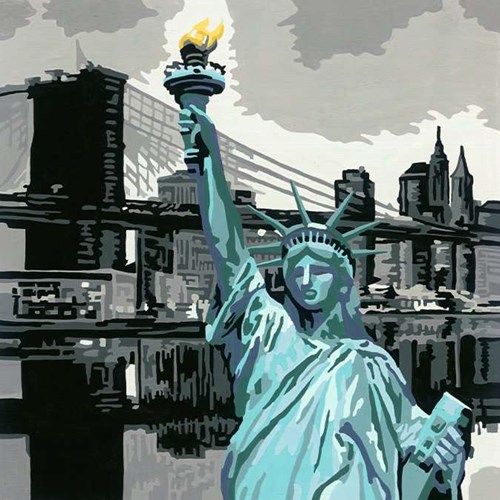 Ravensburger dipingi con i numeri - CreArt New York City per adulti-2