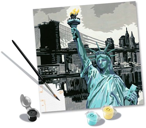 Ravensburger dipingi con i numeri - CreArt New York City per adulti-3