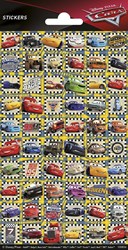 Totum foglio di adesivi Cars - Adesivi Disney Cars per bambini