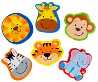 Gum animale figura animale colorata per bambini scuola e disegno-2
