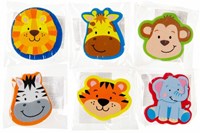 Gum animale figura animale colorata per bambini scuola e disegno-3