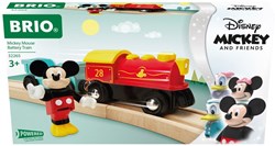 Brio treno a batteria Mickey Mouse - Treno giocattolo Disney per bambini