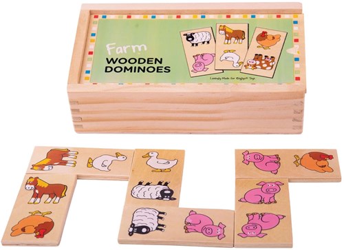Bigjigs Dominoes Farm