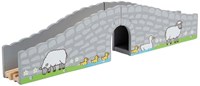 BigJigs ponte in legno per treno fattoria - accessorio giocattolo