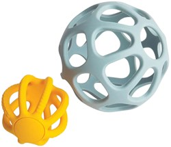 BigJigs giocattolo sensoriale Activity Balls palline in silicone per bebè