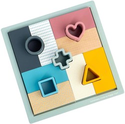 BigJigs puzzle mosaico educativo in legno certificato FSC