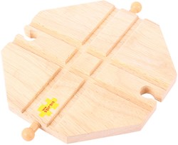 Bigjigs Houten Rails - Kruisingsplateau