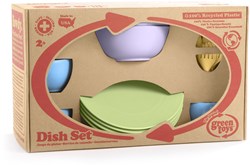 Green Toys set stoviglie bambini giocattolo sostenibile