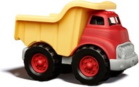 Green Toys camion ribaltabile giocattolo sostenibile rosso-giallo per bambini-2