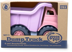 Green Toys camion ribaltabile rosa - camion giocattolo sostenibile