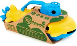 Green Toys sottomarino manico blu giocattolo da bagno ecologico