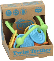 Green Toys giocattolo da dentizione Twist Teether sicuro ed ecologico