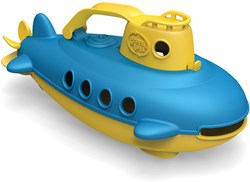 Green Toys sottomarino giocattolo con manico giallo - giocattolo da bagno ecologico