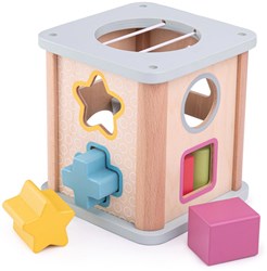 BigJigs scatola forme in legno FSC 100% giocattolo educativo