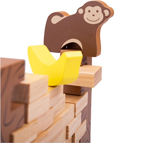 BigJigs gioco matematico in legno Jungle Crash - gioco educativo per bambini-3