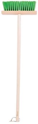 BigJigs scopa di legno manico lungo - scopa giocattolo 88 cm