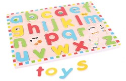 Bigjigs Puzzle a incastro Alfabeto minuscolo