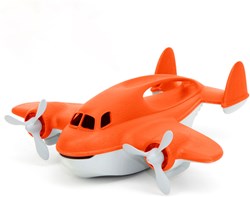 Green Toys aereo dei pompieri giocattolo in plastica riciclata