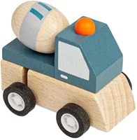 BigJigs camion giocattolo in legno FSC certificato colorato-2