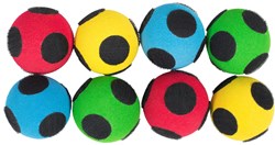 Spordas set di palline morbide - 8 palline da gioco in velcro