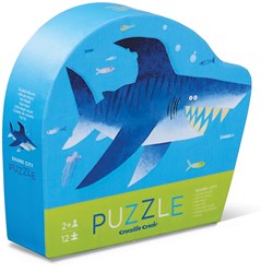 Crocodile Creek mini puzzle Squalo - 12 pezzi