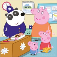 Dino Peppa Pig set puzzle - 3 puzzle in cartone da 55 pezzi-2