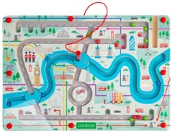 BigJigs labirinto magnetico in legno Londra giocattolo educativo