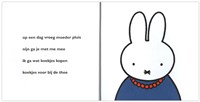 Mercis libro illustrato Miffy è birichina per bambini piccoli e prescolari-3