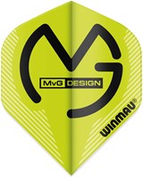 Winmau alette da freccette Michael van Gerwen verde standard 3 pezzi