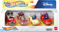Fisher-Price Hot Wheels auto da corsa Disney set 4 veicoli giocattolo