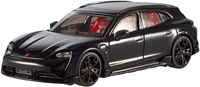 Hot Wheels Porsche Turbo auto premium modello 1:43 nero-2