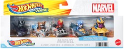 Fisher-Price Hot Wheels auto da corsa Marvel 5-pack giocattolo