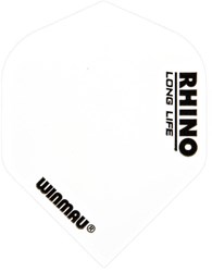 Winmau Rhino alette da freccette bianche extra spesse - forma standard - 3 pezzi