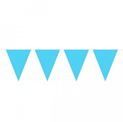 Folat festone mini azzurro 3 metri - decorazione per feste