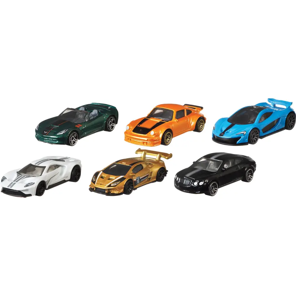 Mattel Hot Wheels auto 1:64 modello da collezione rosso giocattolo