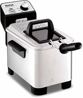 Tefal friggitrice - Easy Pro Premium 3L zona fredda acciaio inox nero
