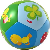 Haba palla baby portafortuna - morbida palla da gioco per bebè 11 cm
