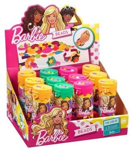 Barbie beads kit crea braccialetto - giocattolo creativo con perline 17cm