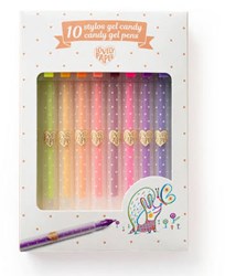 Djeco penne gel set - 10 colori candy per bambini creativi