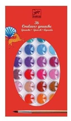 Djeco 36 pastilles de gouaches - FSC 100%