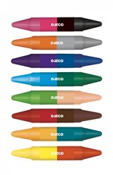 Djeco 8 crayons doubles côtés