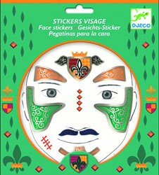 Djeco Stickers visages Chevalier
